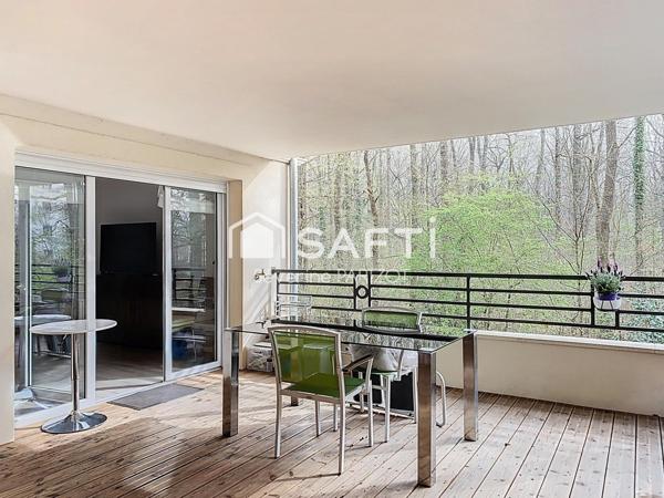 Vivre entre ville et forêt - Terrasse - Balcon - Double box