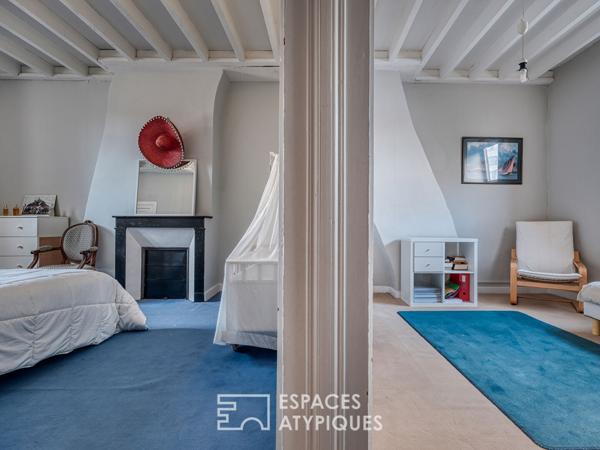 Maison bourgeoise avec jardin