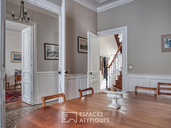 Maison bourgeoise avec jardin