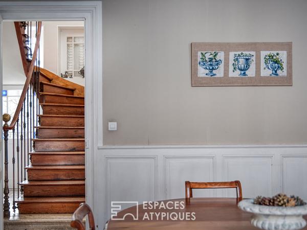 Maison bourgeoise avec jardin