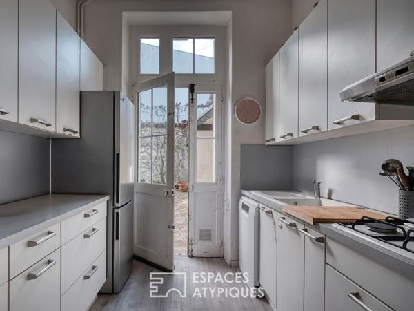 Maison bourgeoise avec jardin