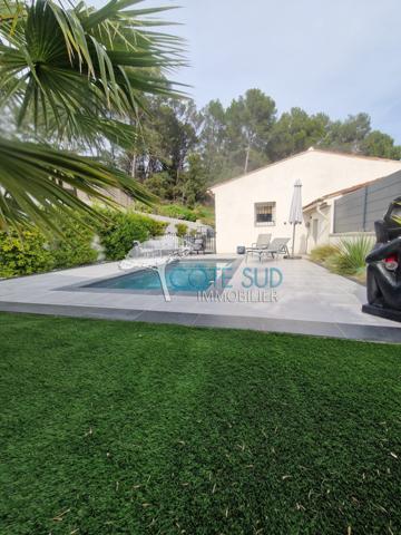 Lorgues (83510) Maison 5 pièces 3 chambres avec piscine et garage, à deux pas de Lorgues...