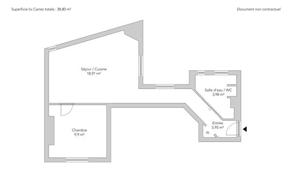 Appartement Paris 16 e