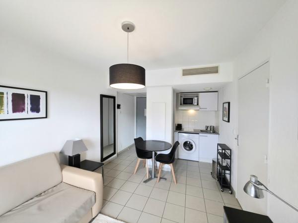 EXCLUSIVITÉ – Biot/Sophia – T2 terrasse 16 m², LIBRE DE TOUT EXPLOITANT – 5,8 % brut