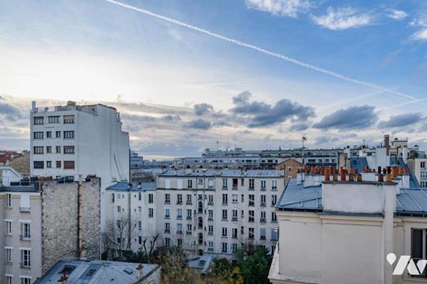 PARIS 12 / BEL-AIR - 3 PIECES HAUSSMANNIEN DERNIER ETAGE ASCENSEUR VUE DEGAGEE + 2 CHAMBRES + CAVE