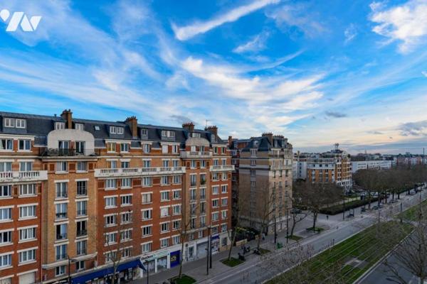 PARIS 12 / BEL-AIR - 3 PIECES HAUSSMANNIEN DERNIER ETAGE ASCENSEUR VUE DEGAGEE + 2 CHAMBRES + CAVE