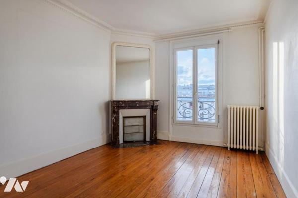 PARIS 12 / BEL-AIR - 3 PIECES HAUSSMANNIEN DERNIER ETAGE ASCENSEUR VUE DEGAGEE + 2 CHAMBRES + CAVE