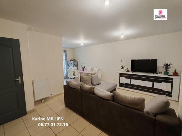 AUNAY SOUS CRECY 28500 Maison de plain-pied (avec vide sanitaire) - 3 chambres - Cabanon de jardin en dur - Terrain - 198000  HAI