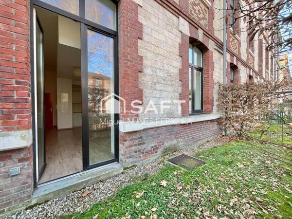 Appartement T2 avec jardin et place de stationnement