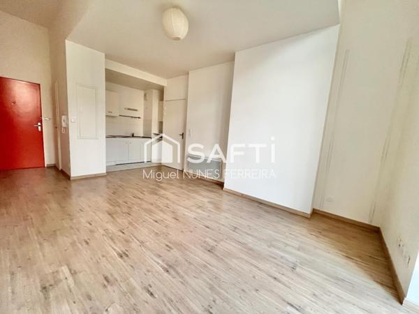 Appartement T2 avec jardin et place de stationnement