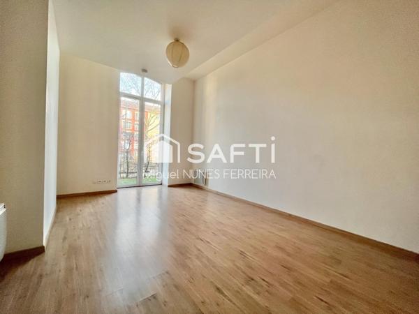 Appartement T2 avec jardin et place de stationnement