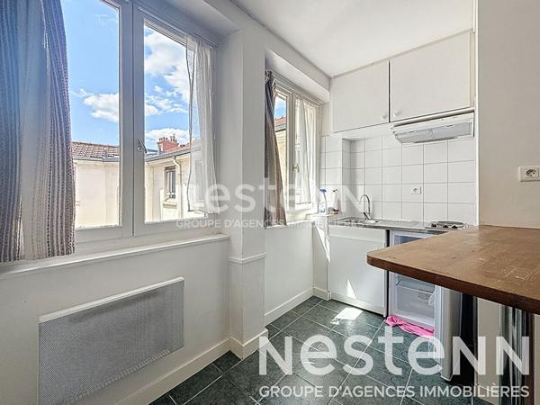 À VENDRE T1 bis lumineux de 29 m² Cours Vitton Lyon 6ème