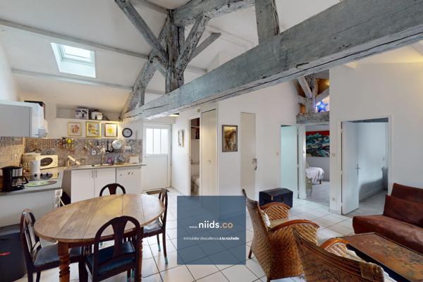 Appartement T3 47 m² hyper-centre La Rochelle