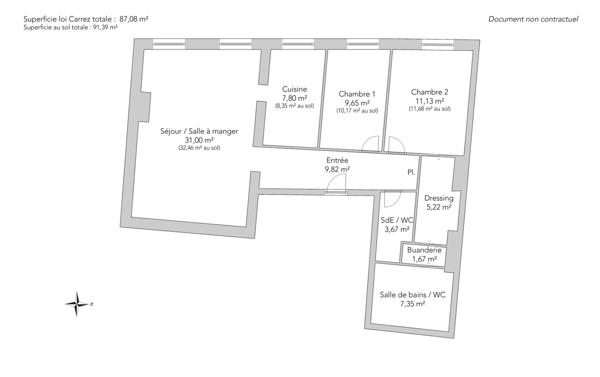 Appartement Paris 4e - SAINT MERRI / BEAUBOURG