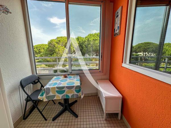 Studio cabine de 21m² à La Grande Motte