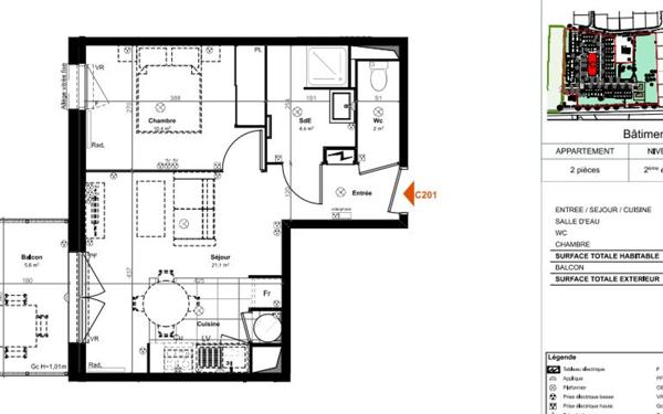 Appartement à vendre    2 pièces •  Saint-Paul-lès-Dax