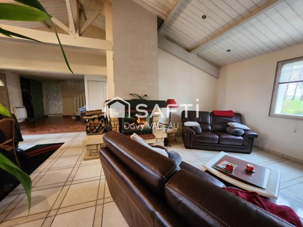 Maison 192m² sur magnifique terrain de plus de 6000m²