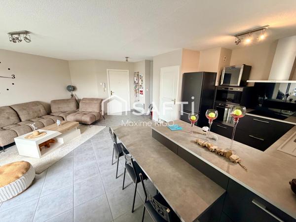 Appartement 3 pièces 69m² avec 2 places de parking