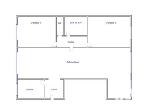 Appartement à vendre 4 pièces 68,08 m² Évry-Courcouronnes