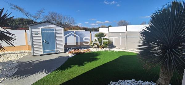 Maison aux beaux volumes sans travaux avec 3 chambres, 1 bureau, véranda avec jacuzzi et piscine chauffée, le tout sur terrain clos proche tous services.