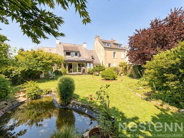 Maison 4 chambres, garage et jardin, vie de plain pied - 130m² - Lanester