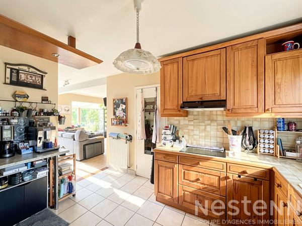 Maison 4 chambres, garage et jardin, vie de plain pied - 130m² - Lanester