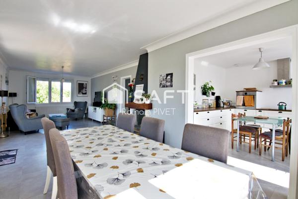 Maison non-mitoyenne, 6 pièces, grand terrain, sous-sol