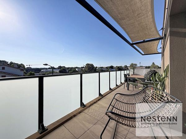 A vendre appartement  T4 de 90 m² en rooftop à Castelnau-le-lez