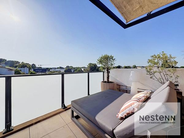 A vendre appartement  T4 de 90 m² en rooftop à Castelnau-le-lez