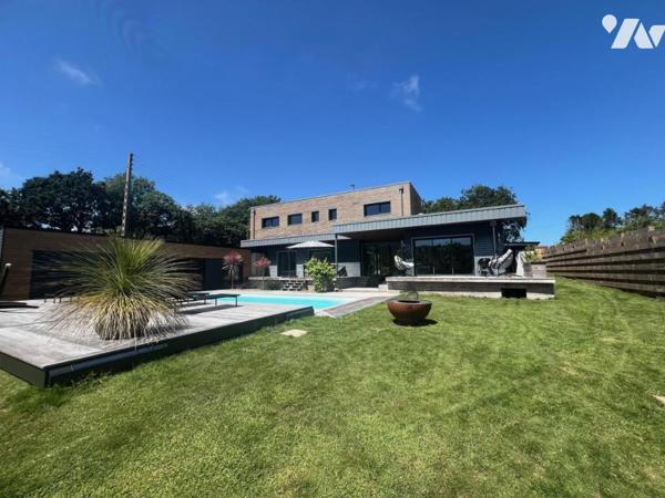Maison d'architecte avec piscine 