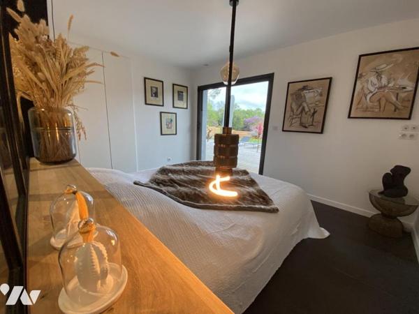 Maison d'architecte avec piscine 