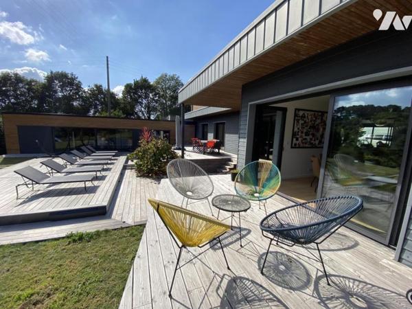 Maison d'architecte avec piscine 