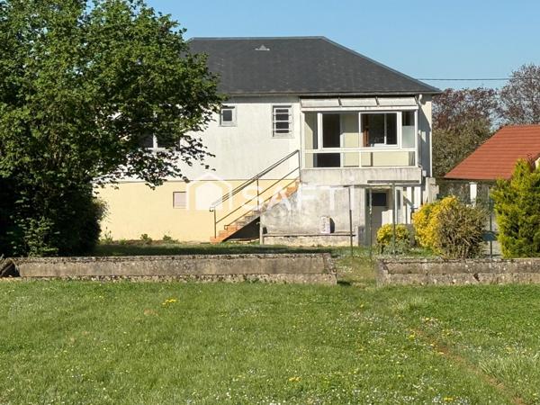 Pavillon sur sous sol 4 pièces avec 3 grands garages indépendants