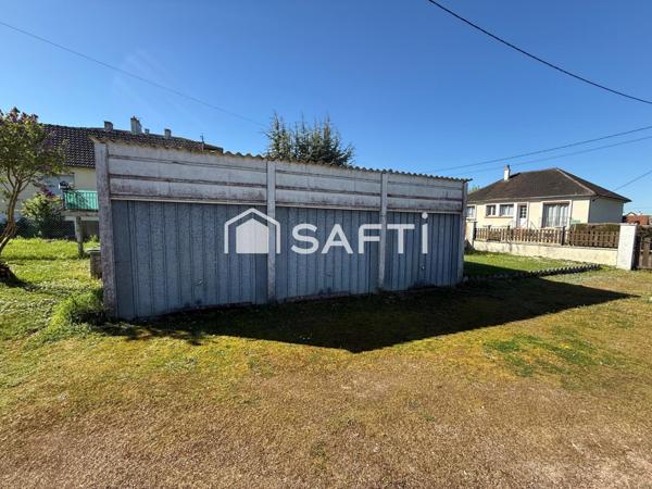 Pavillon sur sous sol 4 pièces avec 3 grands garages indépendants