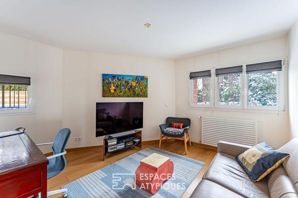 Parenthèse moderne avec belles terrasses vieux Marly