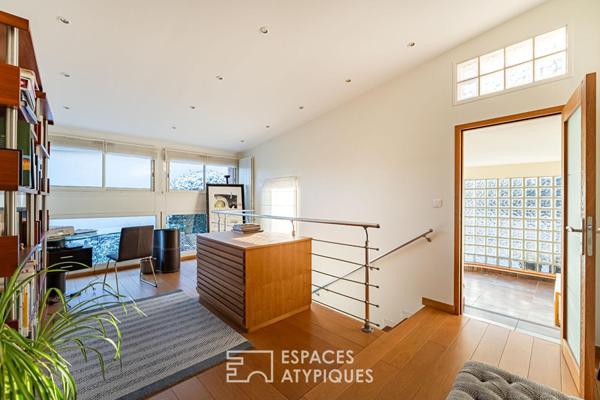 Parenthèse moderne avec belles terrasses vieux Marly