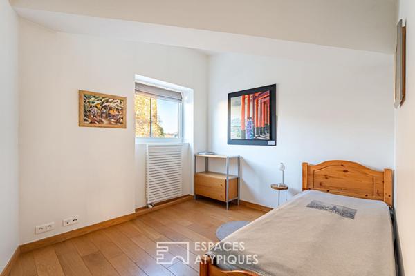 Parenthèse moderne avec belles terrasses vieux Marly