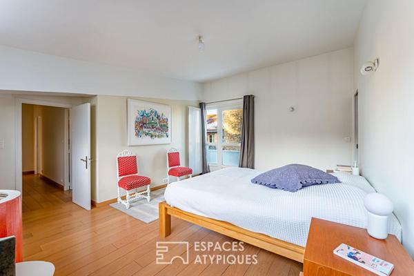 Parenthèse moderne avec belles terrasses vieux Marly