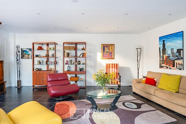 Parenthèse moderne avec belles terrasses vieux Marly