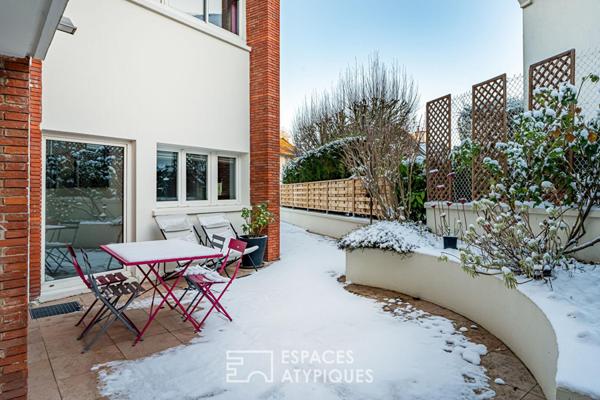 Parenthèse moderne avec belles terrasses vieux Marly