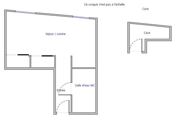 Studio à vendre 24,8 m² Paris 11