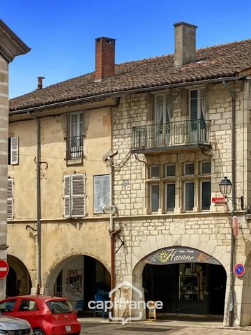 Exclusif, Immeuble à vendre CUISEAUX (71), locaux commerciaux loués - 2 plateaux à créer.