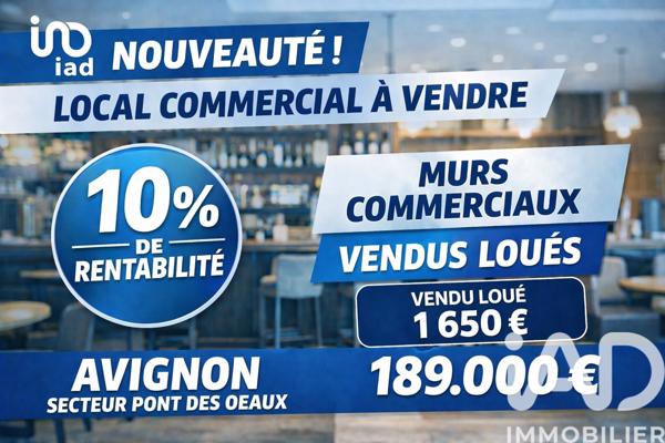 Murs commerciaux  à vendre 98 m² Avignon