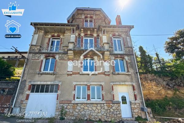 Maison de maître à Liverdun (2 à 3 logements – vue exceptionnelle) - 9 pièces pour 215 m2