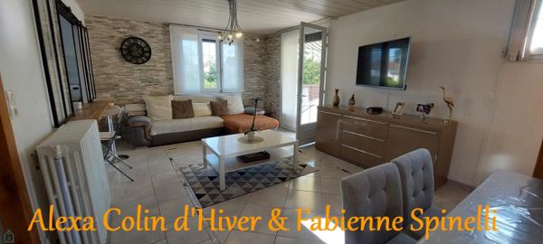 Maison 3 chambres et sous sol total  rénovée à Bucy le long