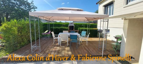 Maison 3 chambres et sous sol total  rénovée à Bucy le long