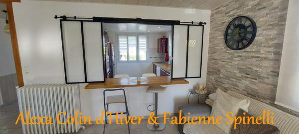 Maison 3 chambres et sous sol total  rénovée à Bucy le long