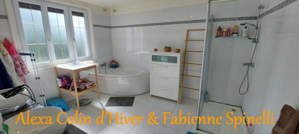 Maison 3 chambres et sous sol total  rénovée à Bucy le long