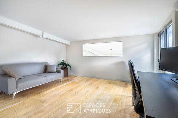 Maison esprit loft avec terrasse au calme d’une impasse