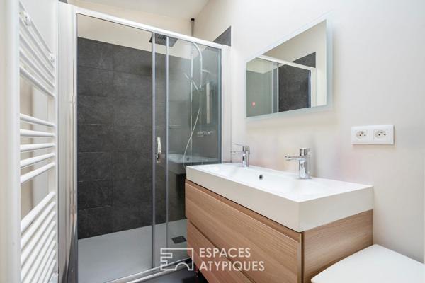 Maison esprit loft avec terrasse au calme d’une impasse
